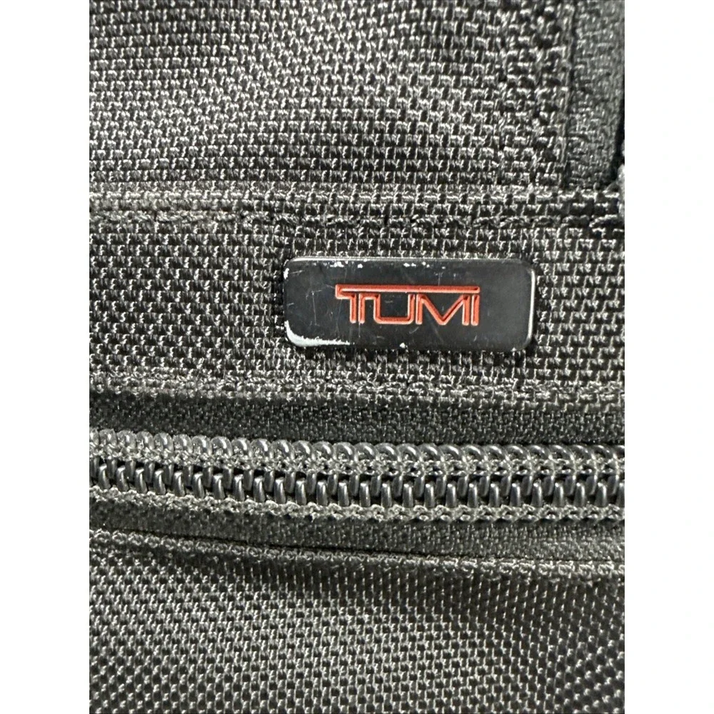Tumi Alpha Nylon Leather Travel Laptop Briefcase 16